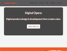 Tablet Screenshot of digitalopera.com